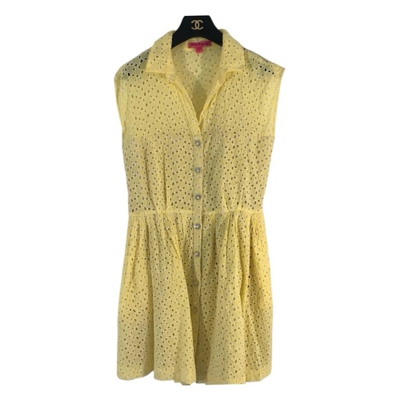 Betsey Johnson Eyelet Dress - Picture 1 of 12